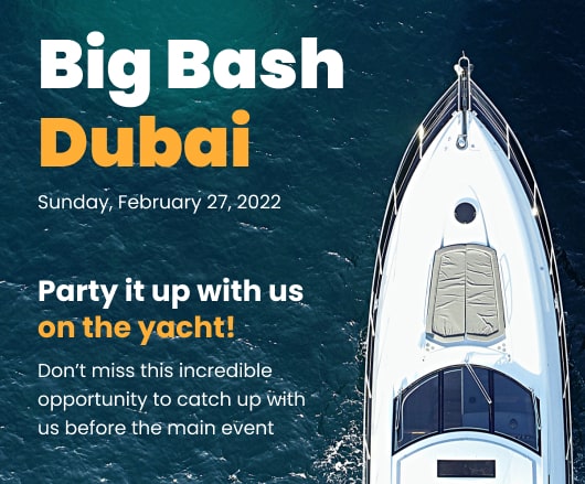 Big bash Dubai - affiliate boat party 2022
